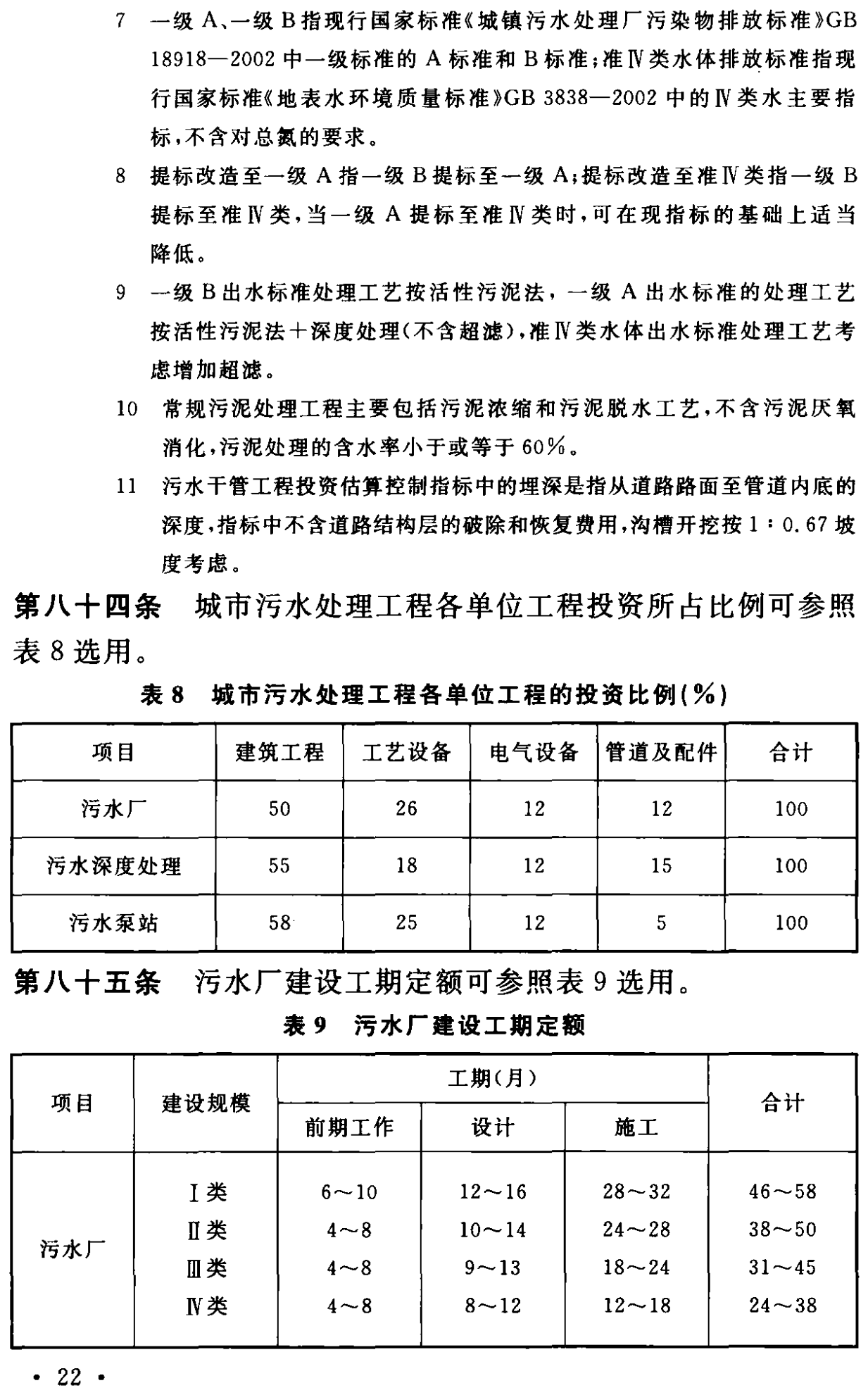 《城市污水處理工程項目建設標準》最新修訂發布
